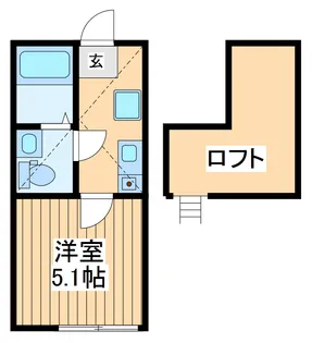 アンバー【2階】の間取り