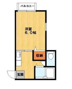 ルームアコ【1階】の間取り