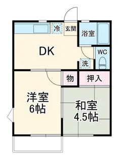 カーサ宮久保【1階】の間取り