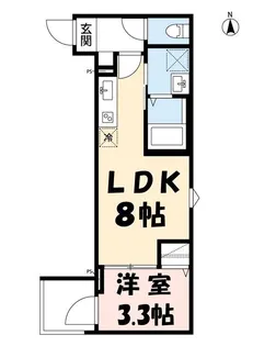 robot home 鉄道博物館2【1階】の間取り