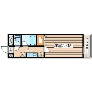 パレスKM【2階】の間取り
