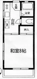 神奈川県横浜市港北区鳥山町【アパート】の間取り