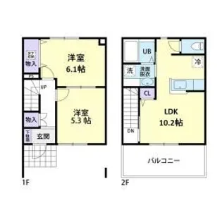 Field K I【1階】の間取り