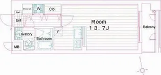 グラン・フィオーレ【3階】の間取り