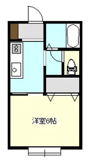 メゾンエクレール【1階】の間取り