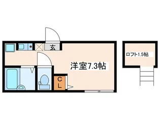 モンペリエ【2階】の間取り