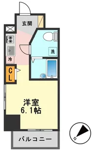 東京都葛飾区東新小岩3【マンション】の間取り