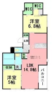Breeze Yuigahama【3階】の間取り