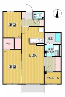 アヴァンス【1階】の間取り