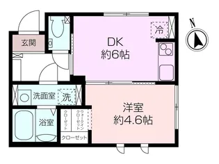 PERRY PARKFRONT【1階】の間取り