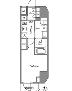 GRAN PASEO田原町【2階】の間取り