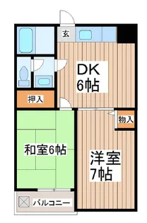 東京都葛飾区東新小岩1【マンション】の間取り