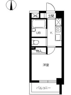 東京都新宿区天神町【マンション】の間取り