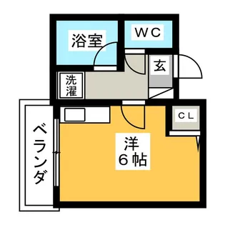 東京都目黒区目黒本町6【マンション】の間取り