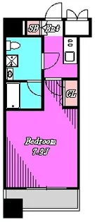 ベルシード新宿中落合【2階】の間取り