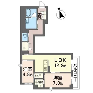 東京都足立区千住旭町【マンション】の間取り