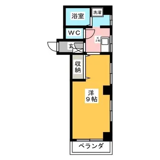 小林ビル【4階】の間取り
