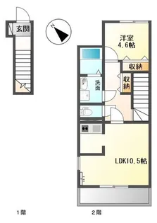 Art Maison【2階】の間取り