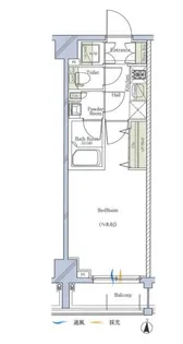 ガリシア森下エストゥディオII【5階】の間取り