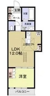 CELESTA takane【2階】の間取り