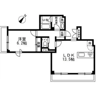 メゾン・ド・カメリア【3階】の間取り