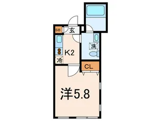 グランアセット自由ヶ丘【1階】の間取り