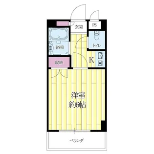 プチハイツ山手町【3階】の間取り