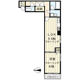 ヴィクトリー鈴木【2階】の間取り