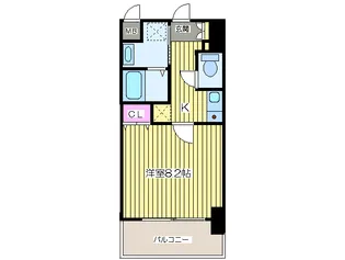 SWISS難波西の間取り