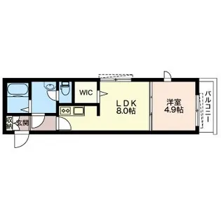 ソレイユ K【2階】の間取り