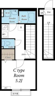 リブリ・リーガル【2階】の間取り
