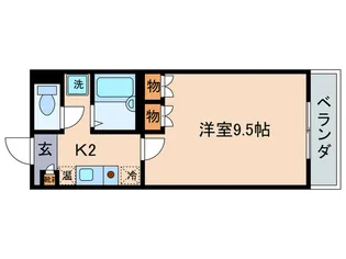 Racoon D1【3階】の間取り