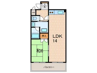 グランヴィア北夙川の間取り
