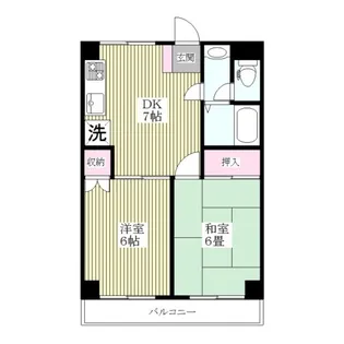 第2木口マンション【2階】の間取り