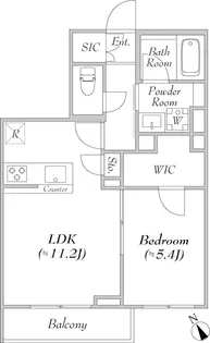 チェレステ江古田【3階】の間取り