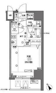 ZOOM横浜【7階】の間取り