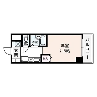 ハイウッズナガタ【2階】の間取り