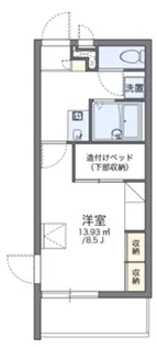 レオパレスSKY【2階】の間取り