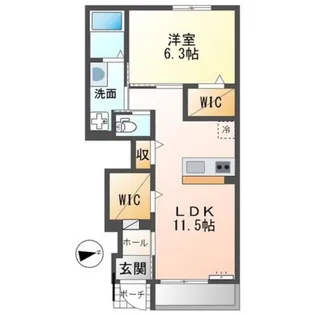 K House【1階】の間取り