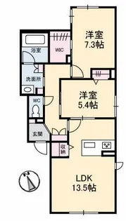 BEREO・N【1階】の間取り