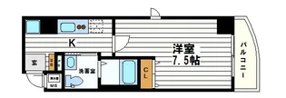 ルミエール瓦屋町【9階】の間取り