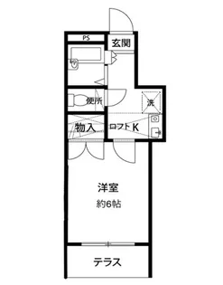 フェアモント【1階】の間取り