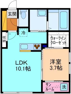 Isara【1階】の間取り