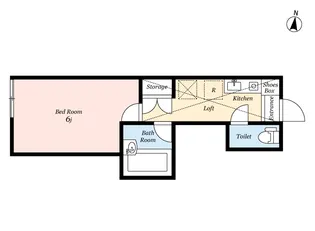 アドバンス田無【2階】の間取り