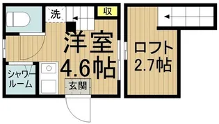 MANNA B棟【2階】の間取り