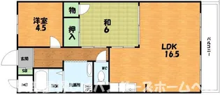 コーポ牧野【2階】の間取り