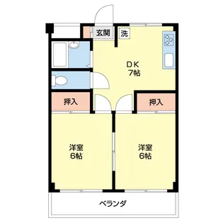 パレ・クレール【3階】の間取り