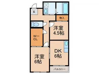 稗田マンション【3階】の間取り