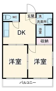 ハイツ綾瀬【1階】の間取り