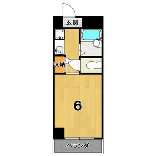 コーポラスF・O【2階】の間取り